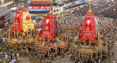 ବାହୁଡ଼ିଲେ ମହାପ୍ରଭୁ, ସିଂହଦ୍ୱାର ସମ୍ମୁଖରେ ପହଞ୍ଚିଲା ୩ରଥ