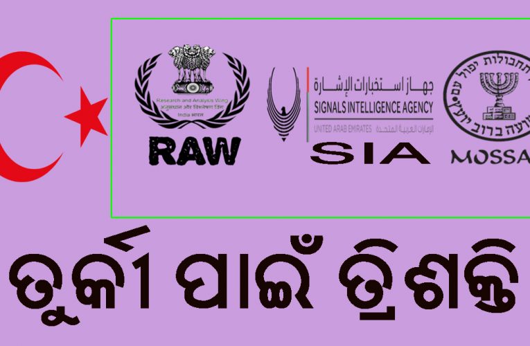 ଭାରତର ର’, ଇସ୍ରାଏଲର ମୋସାଦ ଏବଂ ୟୁଏଇର ସିଆ ତୁର୍କୀକୁ ଧ୍ୱଂସ କରିବେ