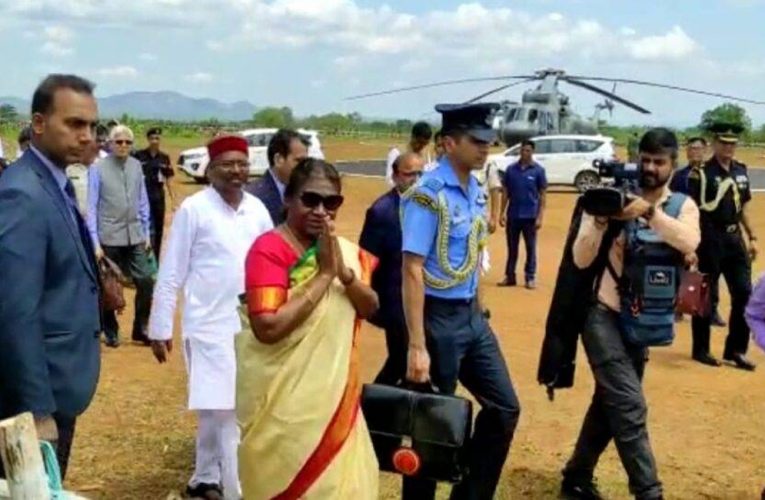 ରାଇରଙ୍ଗପୁରରେ  ରାଷ୍ଟ୍ରପତି ଦ୍ରୌପଦୀ ମୁର୍ମୁ